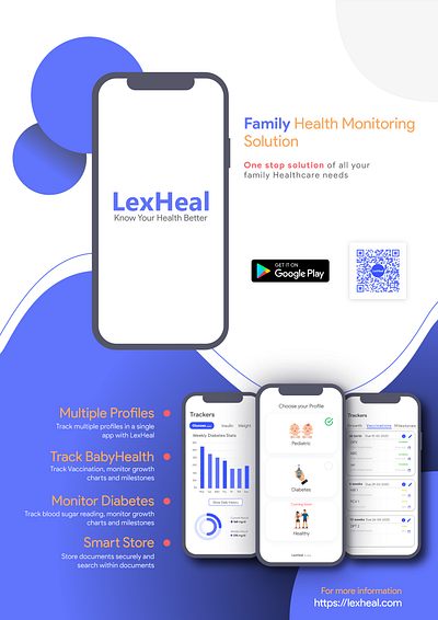 LexHeal Branding Poster branding design icon illustrator