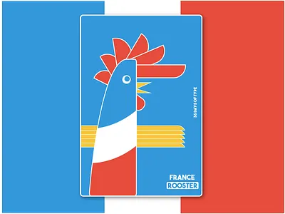 France 36 days of type 36days 36daysoftype 36daysoftype07 art design designer france freelance design graphic graphic design illustration logo logodesign poster art rooster rooster logo