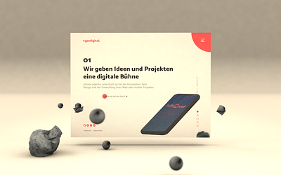 typedigital | redesign and branding branding cinema4d ui uxdesign webdesign webdevelopment