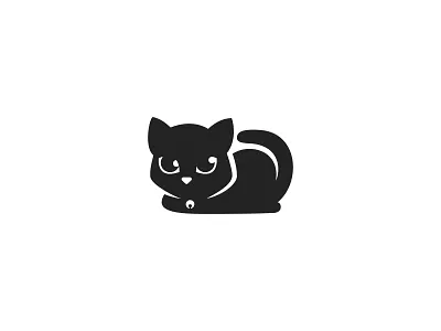 Sireng the Black Cat animal black cartoon cat cat kitten cat logo cute cute animals dog funny kids kitten logo love mascot pet