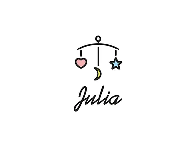 Julia handmade baby cribs baby babycribs cribs cute handmade kid logo pastel