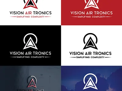 VISION AIR Logo abstractlogo businesslogo companylogo logo vision air logo vision air logo