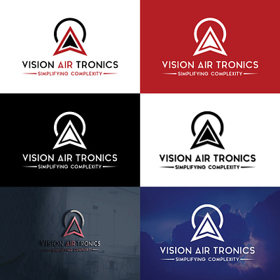 VISION AIR Logo abstractlogo businesslogo companylogo logo vision air logo vision air logo