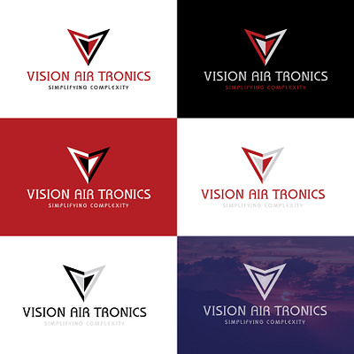 VISION AIR Logo design businesslogo companylogo logo vision air logo design vision air logo design