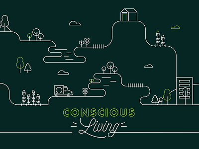 Conscious Living illustration