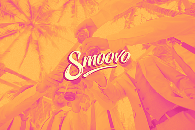 Smoovo logo adobe illustrator branding bright color bright color combinations colorful logo vector vivid colors