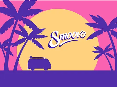 Smoovo logo adobe illustrator branding colorful illustration logo vector vivid colors