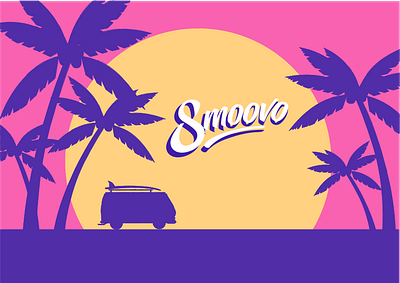 Smoovo logo adobe illustrator branding colorful illustration logo vector vivid colors