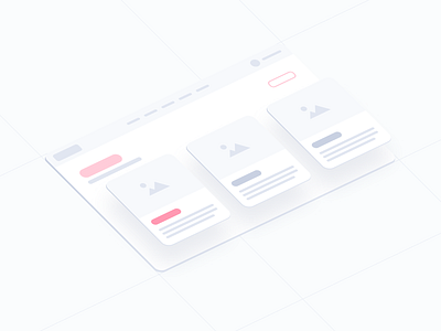 Design Exploration #3 article blog blog design blog post clean ui design exploration design system exploration exploring illustration interface isometric isometric design isometric illustration isometric interface saas startup startups ui ux