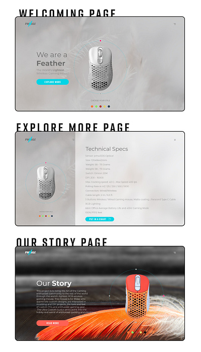 1st3pages design modern ui webdesign website