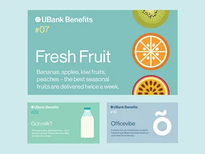 UBank Culture Screens digital signage graphic design