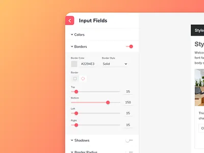 Control Panel | BootCats app bootcats brand branding creative agency design nikao ui ux xd
