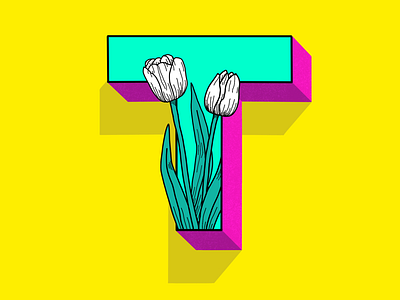Letter T 36daysoftype letter lettering t
