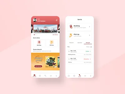 ONLINE REPAIR SHOP android app app book booking car design figma garage honda ios app mobile app mobile ui order pickup repair ui ui design uiux ux