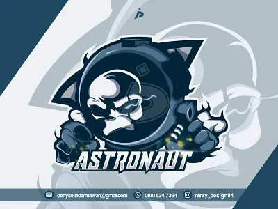 Astronaut Mascot concept design esport esport logo esport logodesign logogaming esport mascot flat illustration illustrator logo sketching drawing digitalart vector