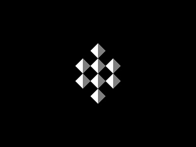 Shadow brand design flat icon logo logomark mark minimal mongolian