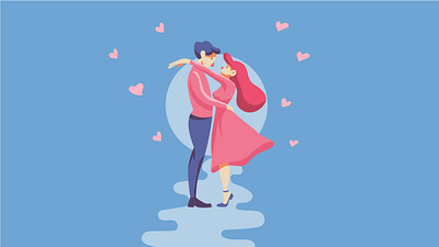 Lovers character character design illustration love lovers man prostora vector illustration woman