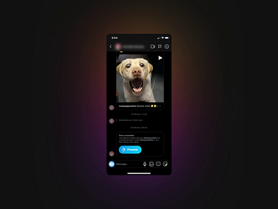 Memes @Instagram animation app app design dailyui designthinking hidden instagram interaction memes product design share socialmedia solution solutions startup ui uiux ux web