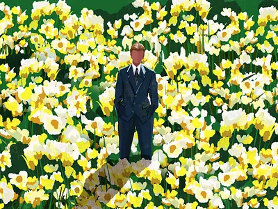 《 Big Fish》 大鱼电影插画 boy illustrations 插图