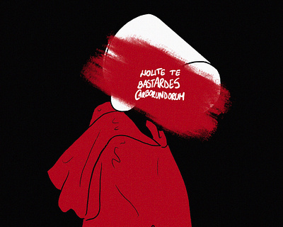 The Handmaid's Tale alternative poster art illustration poster poster art poster illustration