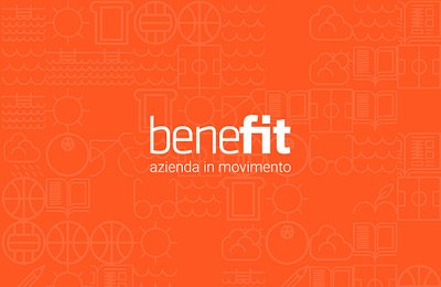 Benefit - A New Office Life branding design flat logo minimal typography