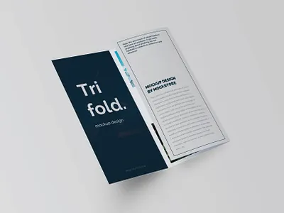 Trifold Brochure Mock Up branding business clean design flyer graphic design minimal mockup mockups trifold trifold brochure trifold mockup