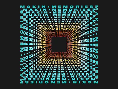 Vortex Type Layout Square Typographic Illustration art art direction artwork branding design fashion identity illustration panter panter vision square type type art type design typeface typo typographic typography typography art vortex