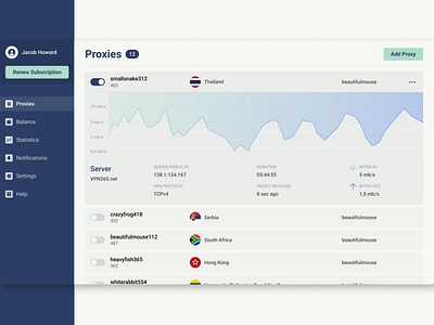 VPN Service creativewebdesign digitalproductdesign interface interfacedesign ui userinterface ux uxdesign uxдизайн vpn webdesign website