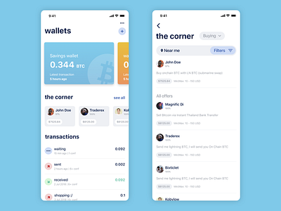 BlueWallet p2p Bitcoin Marketplace app bitcoin bitcoin wallet blockchain crypto crypto wallet finance fintech ios wallet