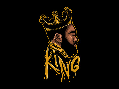 KING crown drawing illustration art kings vectorart