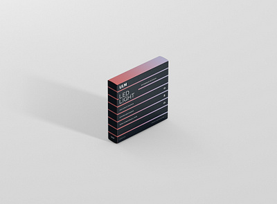 Packaging for LED lamp branding design packaging