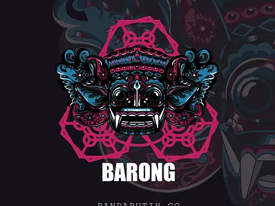 Barong animation branding design illustration illustrator logo minimal type vector website