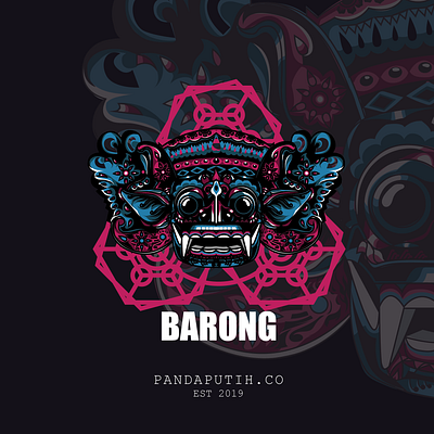 Barong animation branding design illustration illustrator logo minimal type vector website