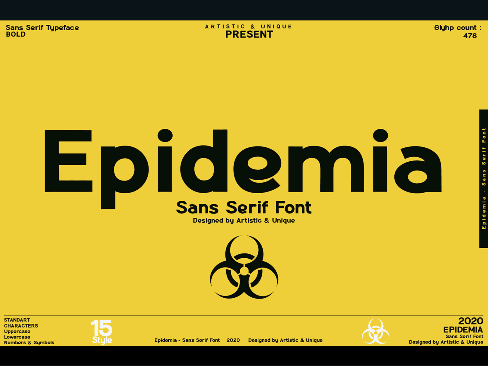 Epidemia alphabet typography branding creative market designer epidemic font font design font family graphic design graphic designer identity pandemic sans serif sans serif font type typeface typeface design typography art