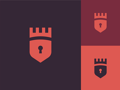 Secure Castle Logomark adobe adobeillustator brand identity branding design graphic design graphics icon illustration illustrator logo logodesign logomark logomarks logos logosai monogram vector