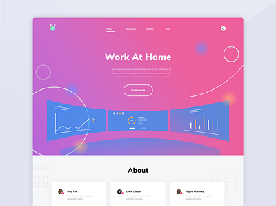 #Exploration - Work at Home design ui ui design uiux userexperience userexperiencedesign userinterface userinterface design ux uxui web website