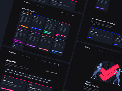 Introducing Checklist: A Team Knowledge Tool clean design development illustration project ui ui design ux web website