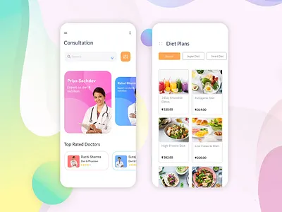 Doctor's app android app app designing app development appdesign b2cinfosolutions ui