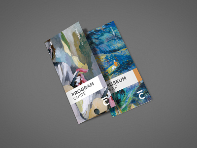 Cummer Museum Program Guide & Map branding brochure collateral design layout map museum