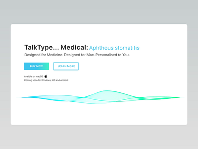 Medical Wave Animation anim animation app branding flow medical neural network ui voice voice assistant voice search wave waves