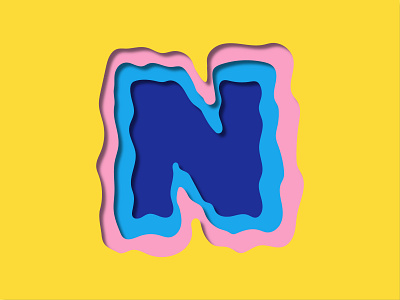 ACP Alphabet - N 36daysoftype lettering