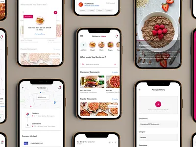 Foodpanda - Updated Featured Design app design branding creative design foodpanda mobile uidesign user interface design uxdesign