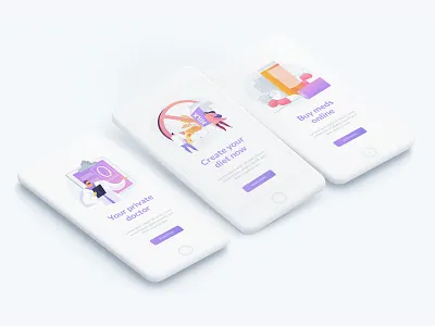 Healthcare vector illustration kit app design concept healthcare hospital illustration medical onboarding ui ui elements uiux vector web design