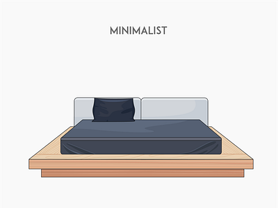 Minimalist bed bed furniture