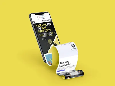 Finyal Media Mobile UI Concept dailyui mobile photoshop podcasting podcasts sketchapp ui ux web design website design