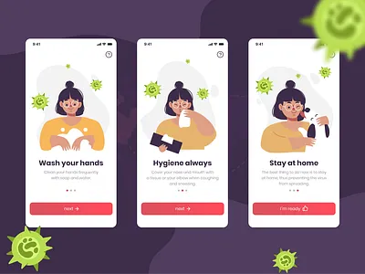 Ways to prevent covid19 interface mobile prevent prevention ui