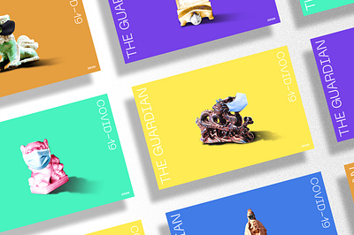 The Guardian colorful covid19 design dribbble hanoi illustration vietnam