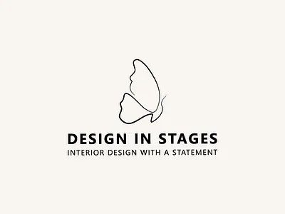CONTINUOUS LINE BUTTERFLY LOGO DESIGN business logo butterfly butterfly logo continuous line continuous line art design design stages interior interior design interior designer logo logo artist logo design logo designer logo designing modern modern logo professional logo single line single line art