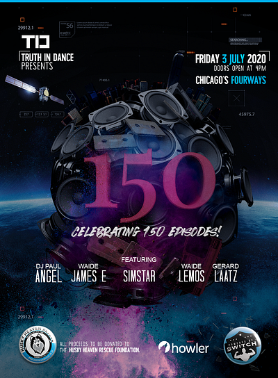 TID | Flyer design branding design