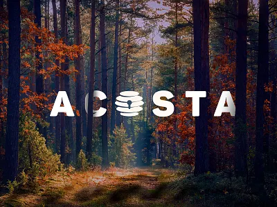 Acosta :: Logo Design business design dribbble icon illustration logo monogram typography vector web